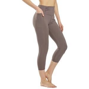 Free People Breathe Easy High Rise Side Pocket Yoga Capri Size Medium